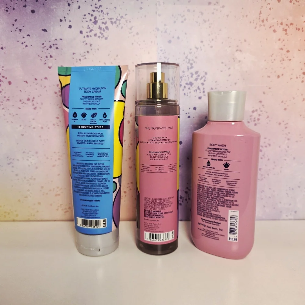 Bath and Body Works x Peeps 2026 Easter Collection Peepin' It Real Body Care - Picture 2 of 2